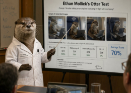 Dr. Otter präsentiert den Otter-Test und vergleicht die Leistung verschiedener KI-Bildmodelle
