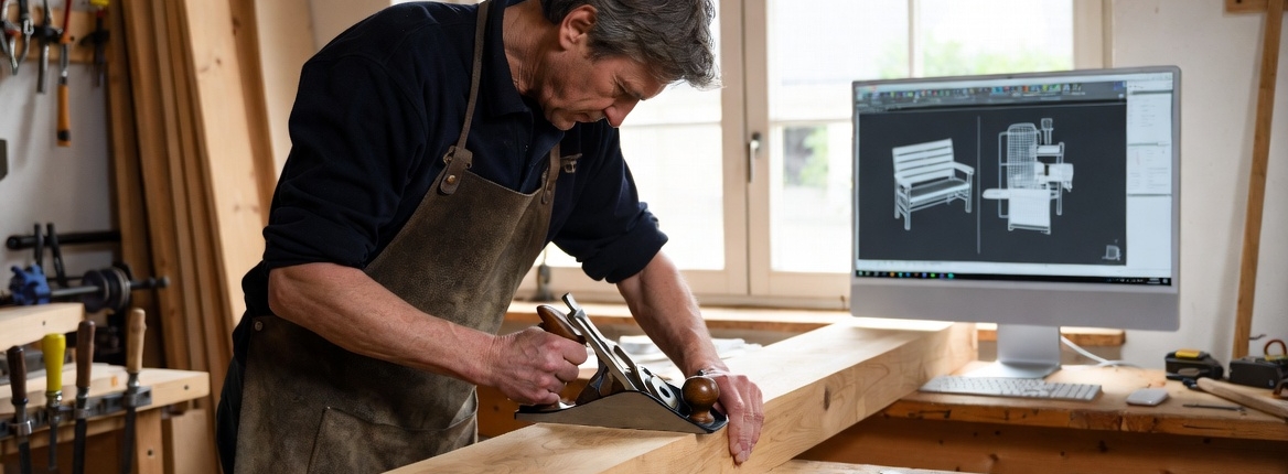 Traditionelles Handwerk und moderne Technik sind der Weg in die Zukunft!